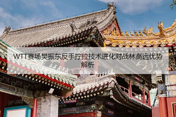 WTT赛场樊振东反手拧拉技术进化对战林高远优势解析