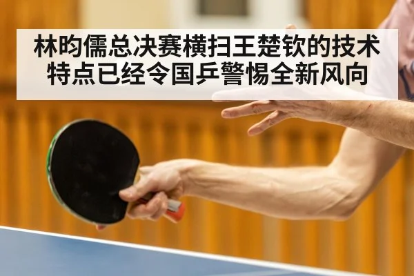 林昀儒总决赛横扫王楚钦的技术特点已经令国乒警惕全新风向